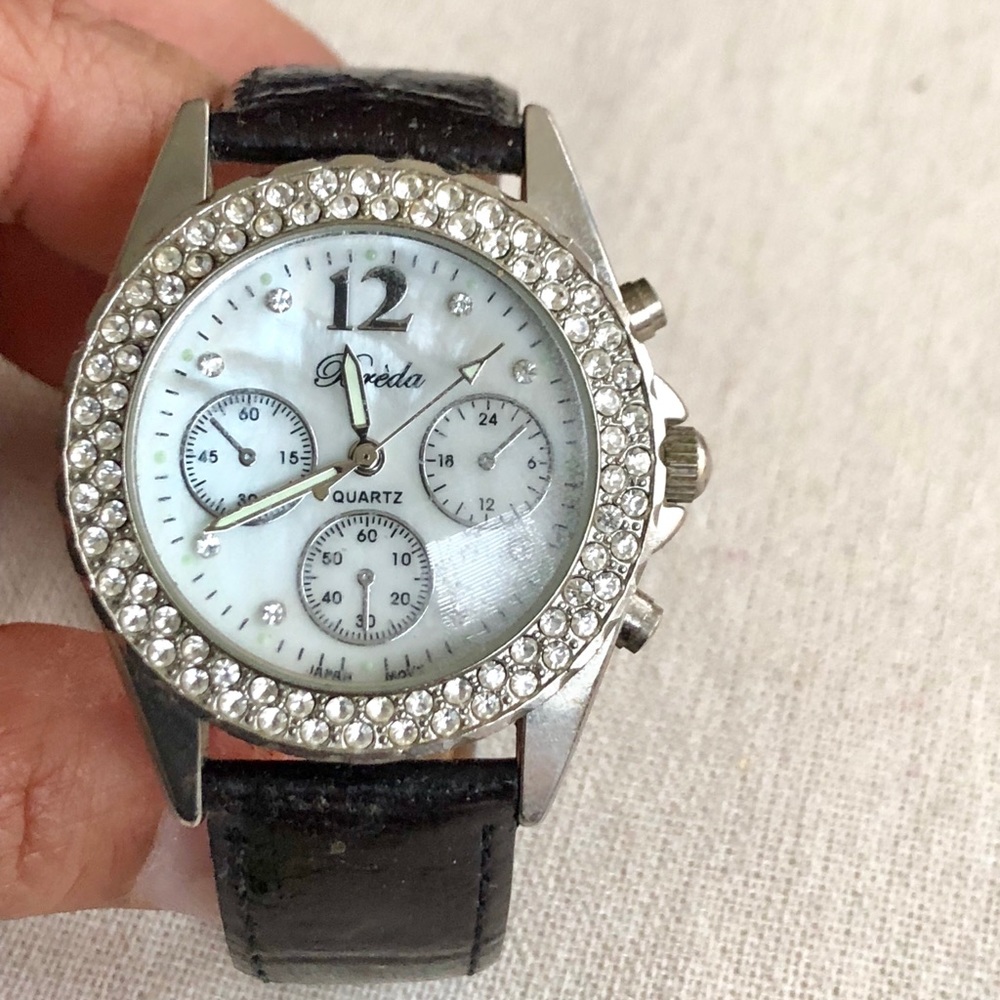 Breda Crystal & Mother Of Pearl Bezel  Watch - Picture 4 of 6